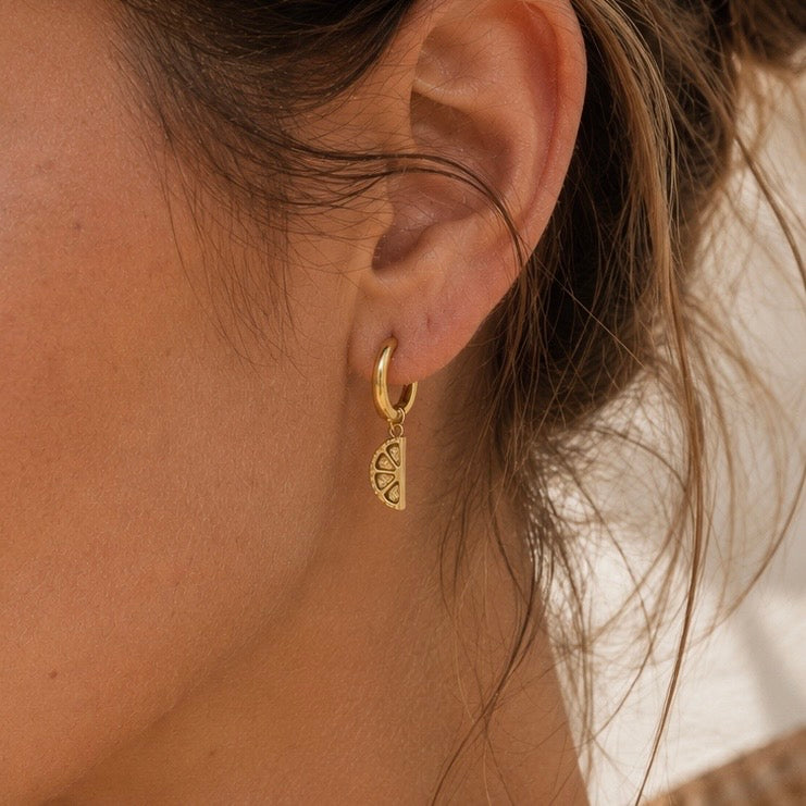 Lemon Earrings