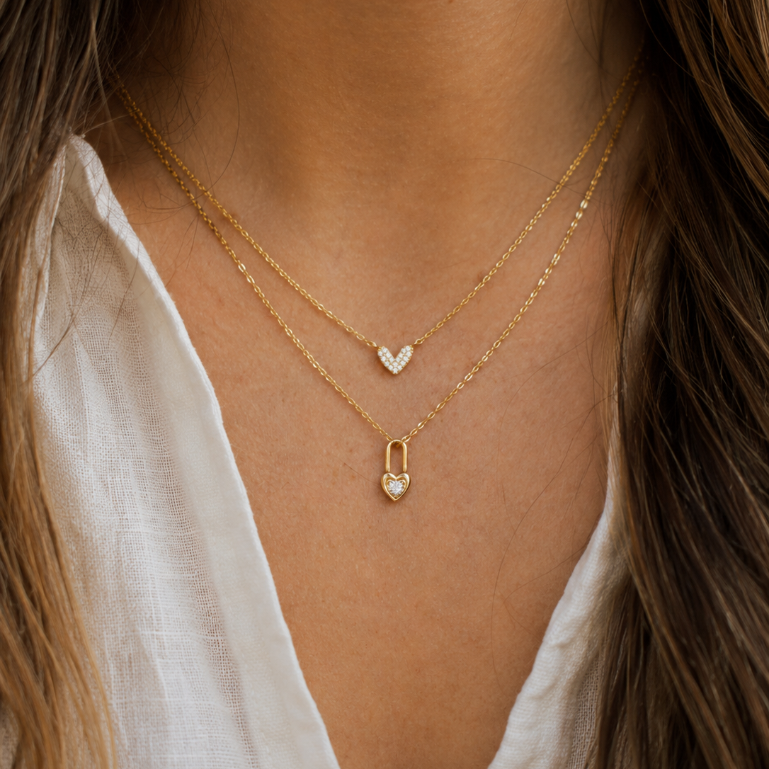 Cuore Brillante Halskette