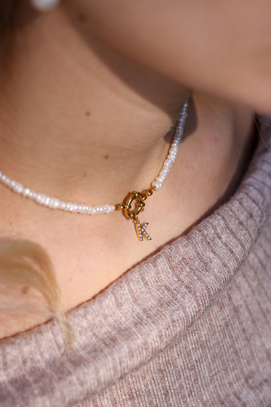 Perla Initiale Kette