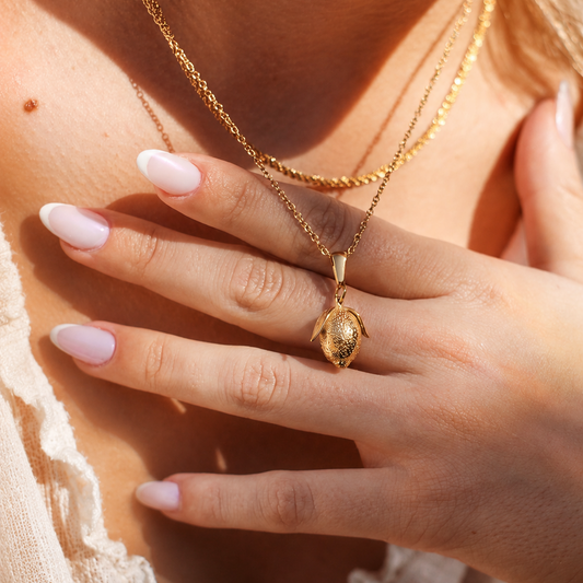 Limone_Halskette_gold