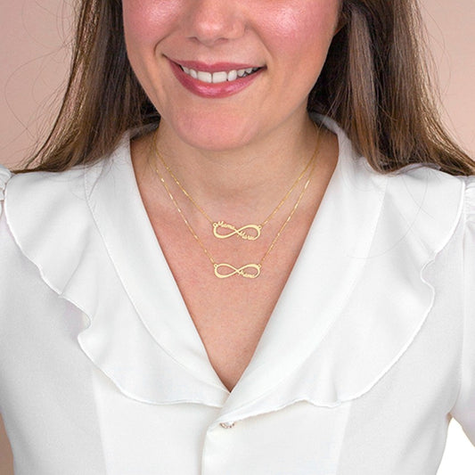 Infinito Namenskette mit 2 Namen