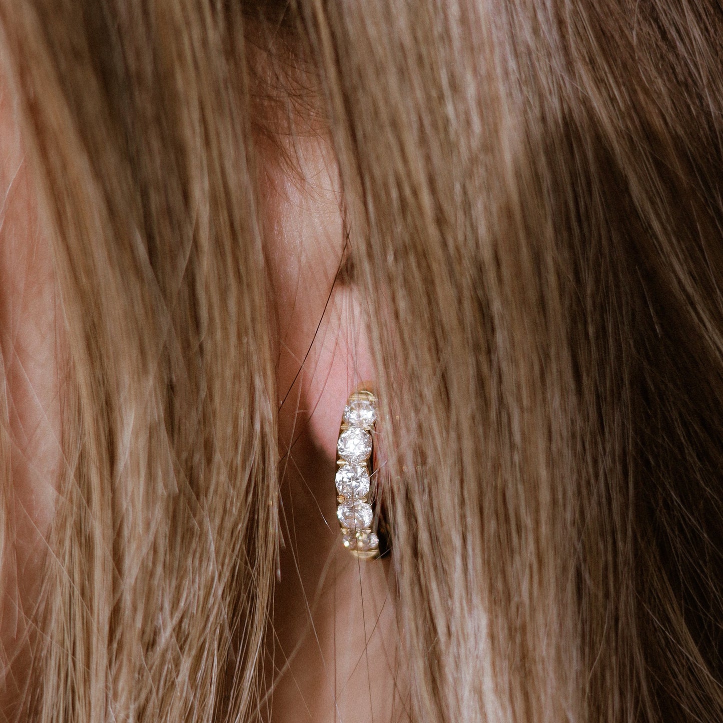 Solid Creole Earrings