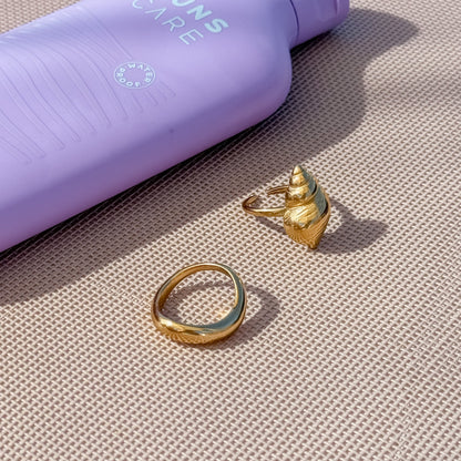 Conchiglia Dorata Ring