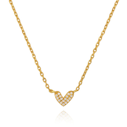 Cuore Brillante Halskette