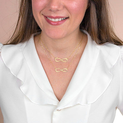 Infinito Namenskette mit 2 Namen