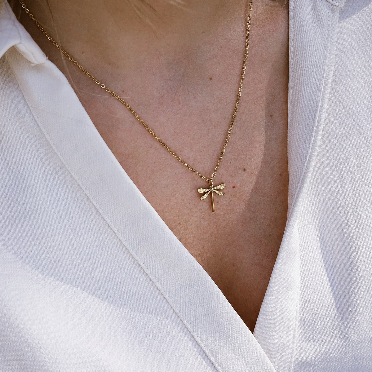 Libellula Dragonfly Necklace