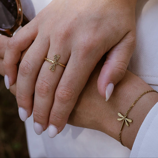 Dragonfly bracelet