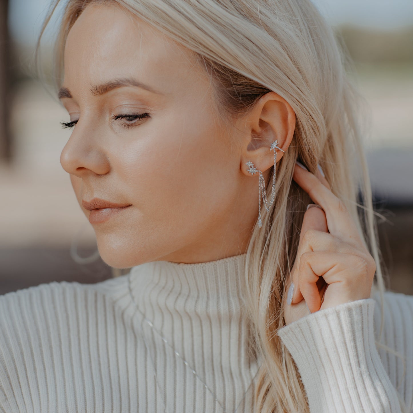 STELLATA Ohrring mit Earcuff - Gavero